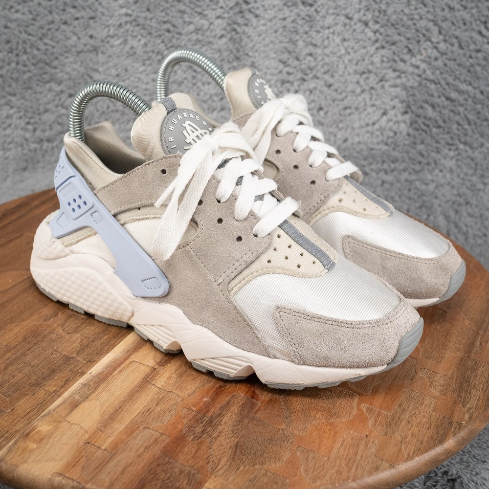 Nike Air Huarache Womens 7 Grey Celestine Blue Good Sneaker DV6983-100